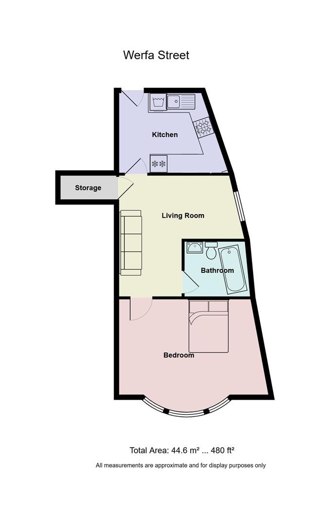 Floorplan for Kelvin Road, Roath